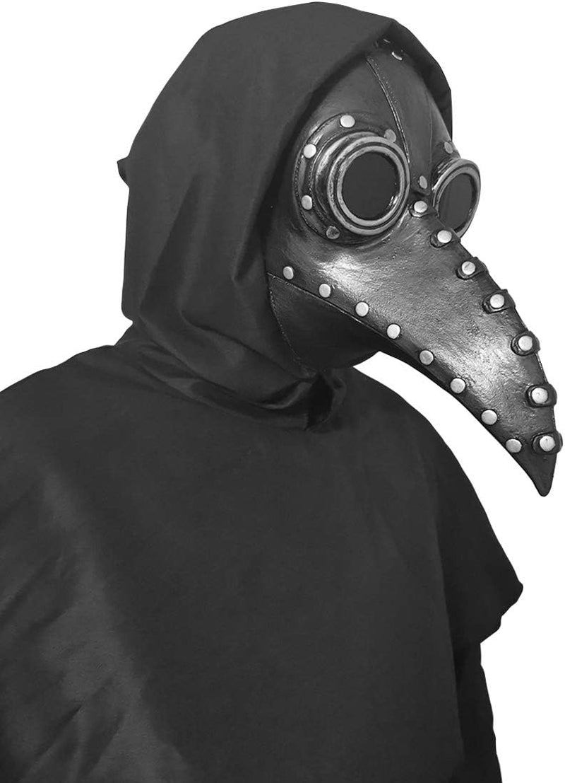 "Steampunk Plague Doctor Mask - Perfect for Halloween Parties! Unisex Design for Men & Women"