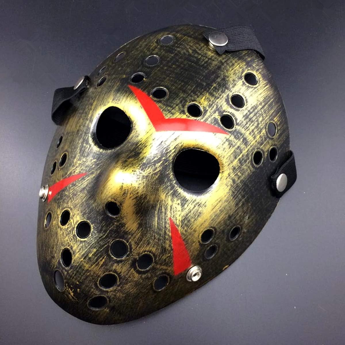 "Spooktacular Halloween Horror Mask - Perfect for Cosplay and Masquerade Parties!"